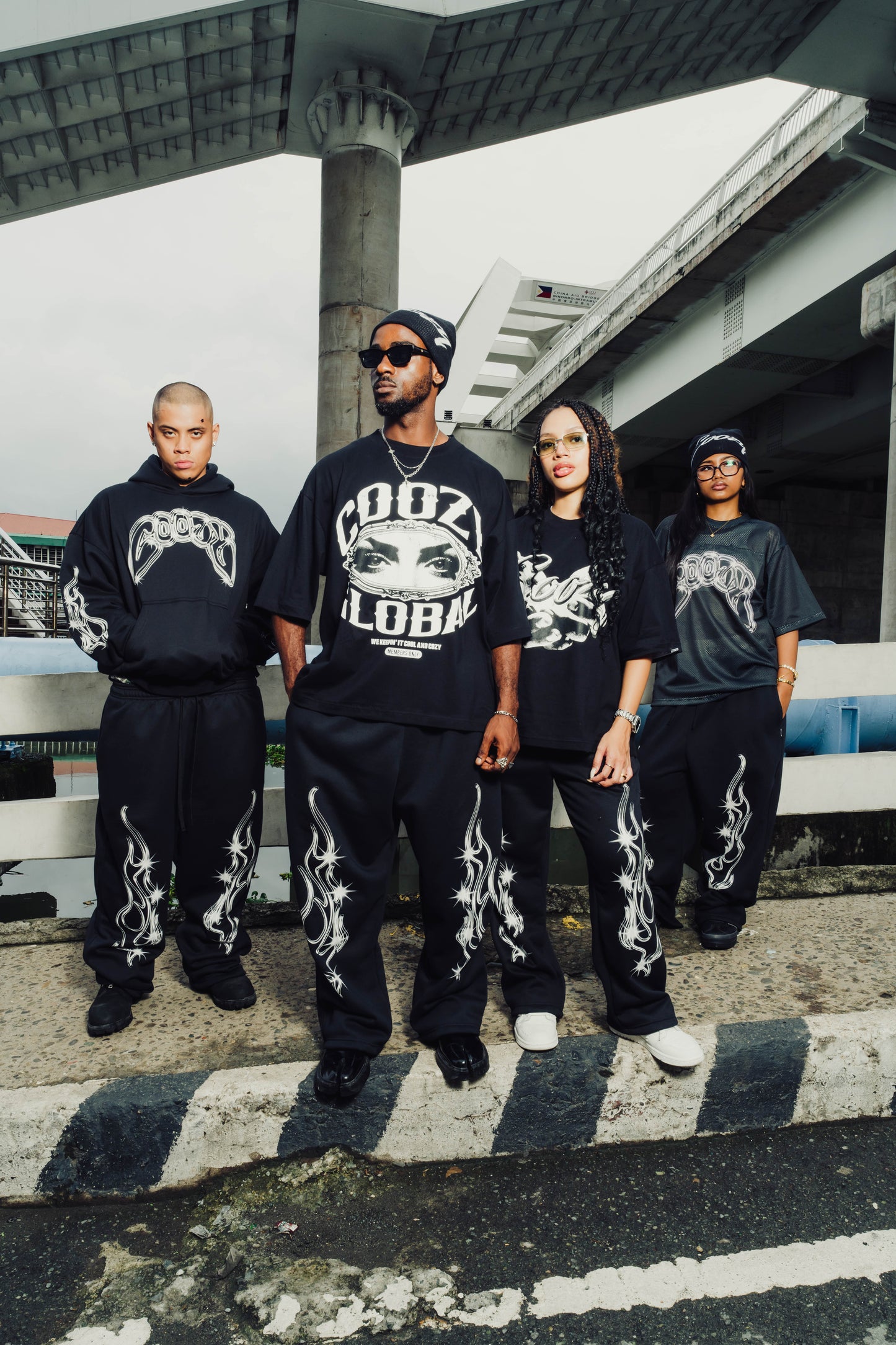 CHROME FLAME PANTS