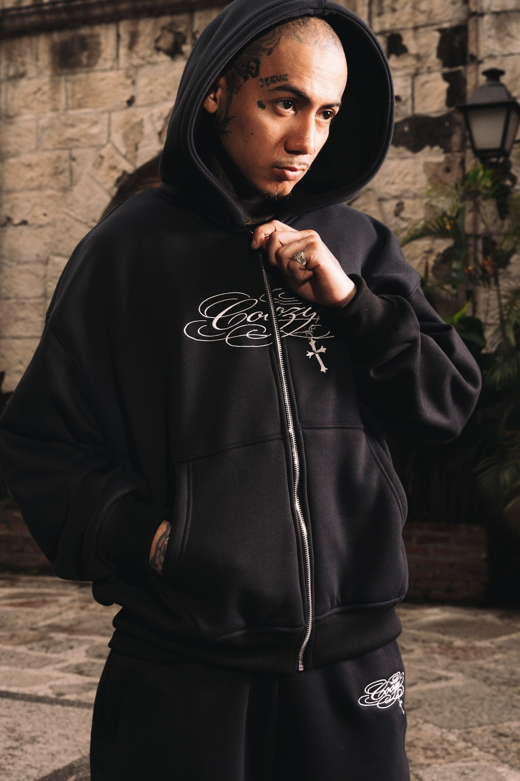 CORELINE ZIP EMBRO HOODIE