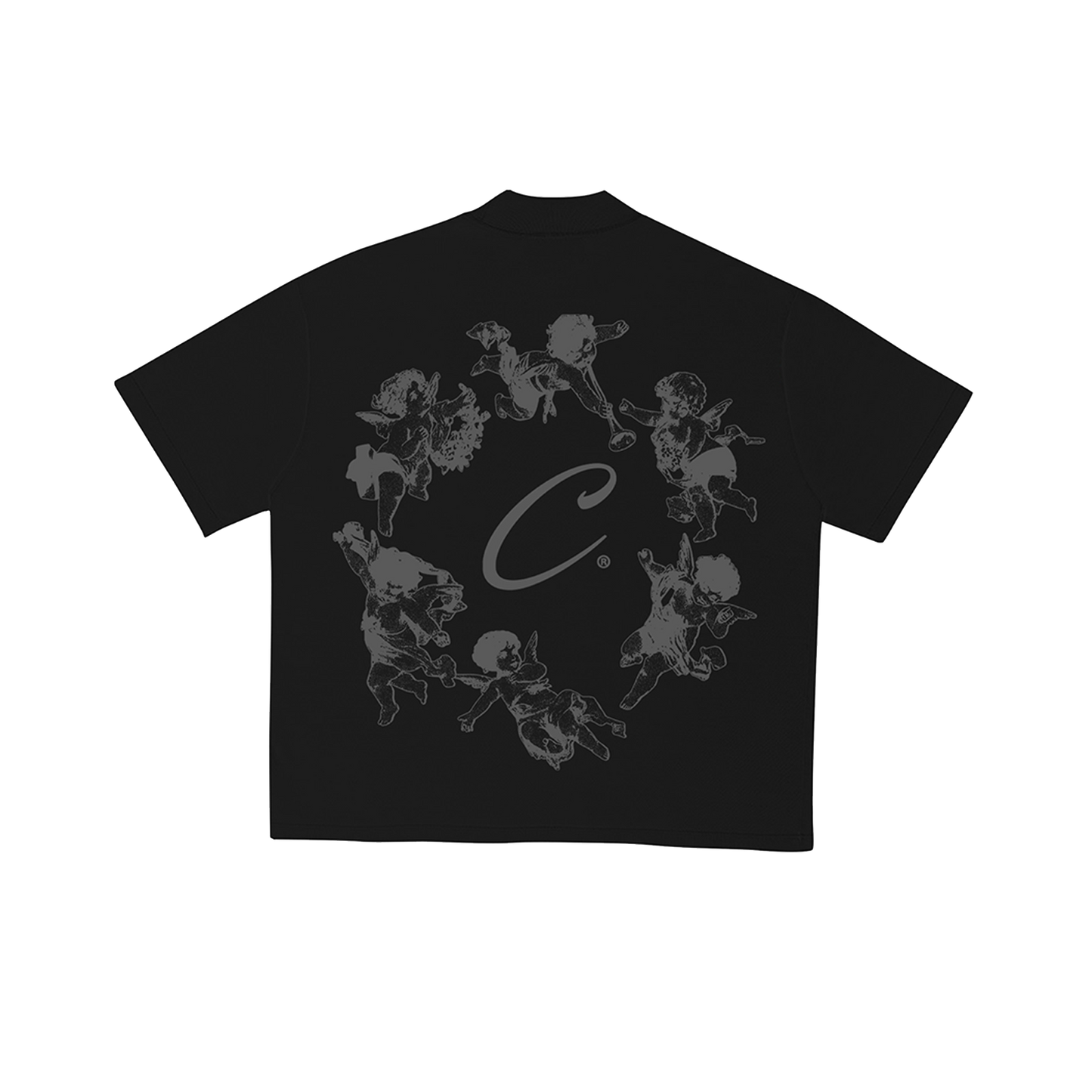 BLACK CHERUB TEE
