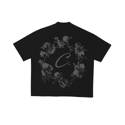 BLACK CHERUB TEE