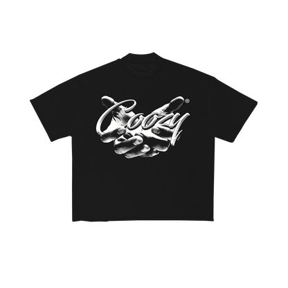 BLACK SIGNATURE HAND TEE