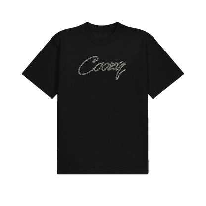 CHAIN SCRIPT TEE