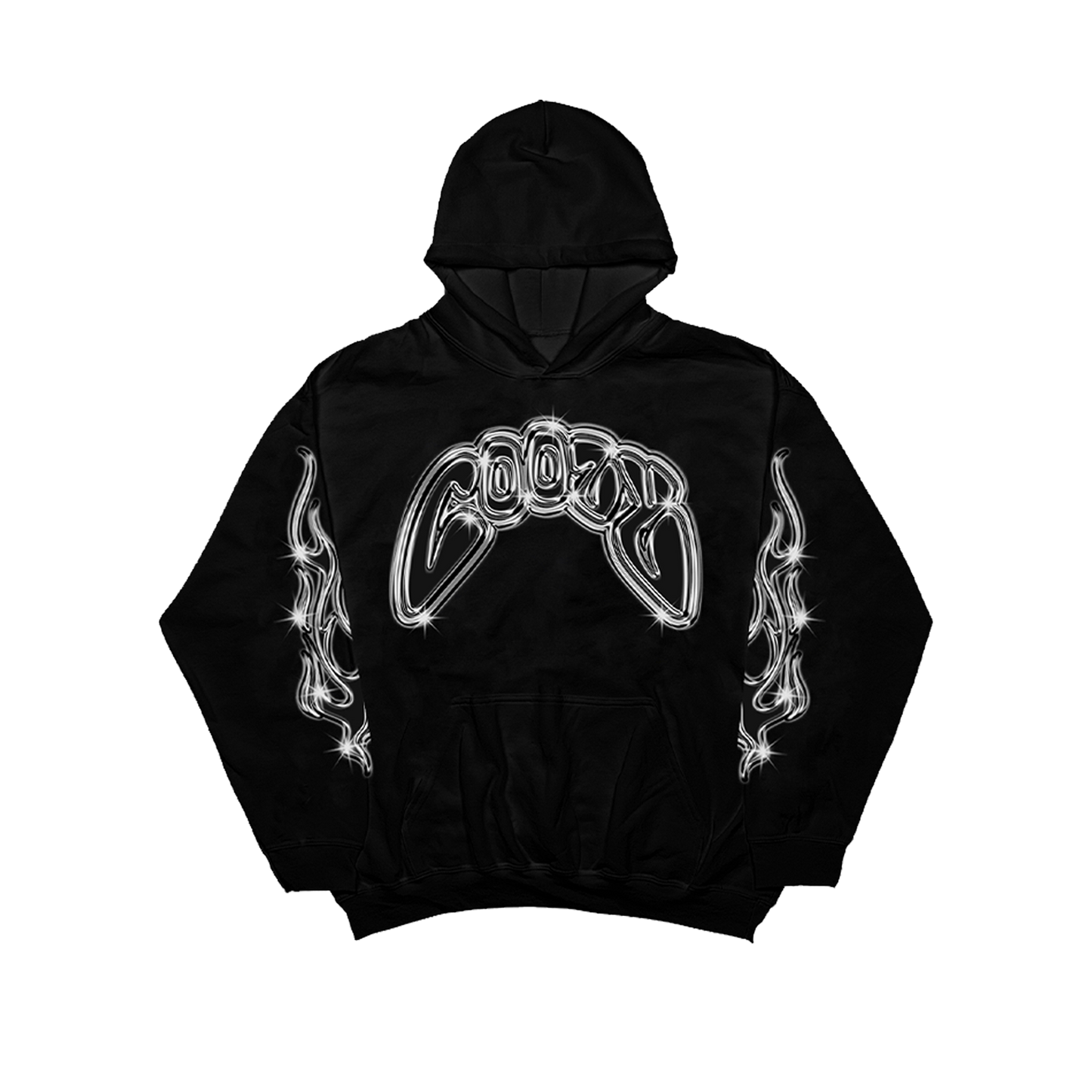 CHROME FLAME HOODIE