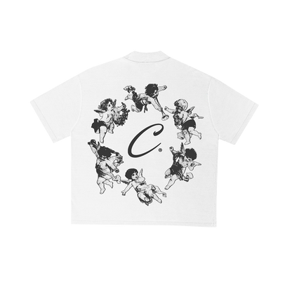 WHITE CHERUB TEE